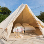 Glamping zeeland tipi